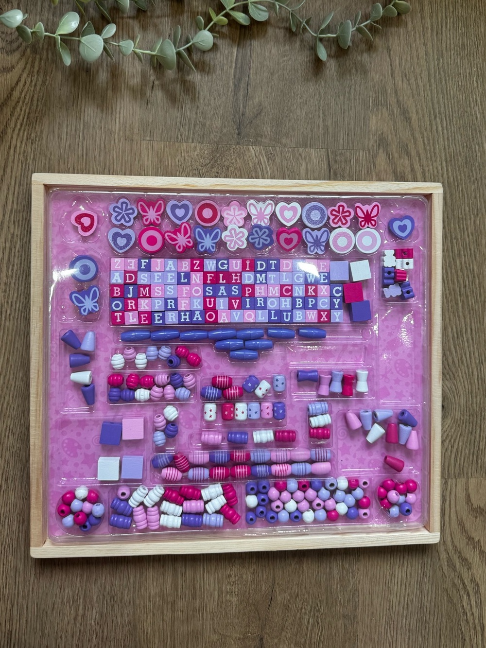 Melissa & Doug Bead Lot Alphabet Jewelry Making Craft Supplies